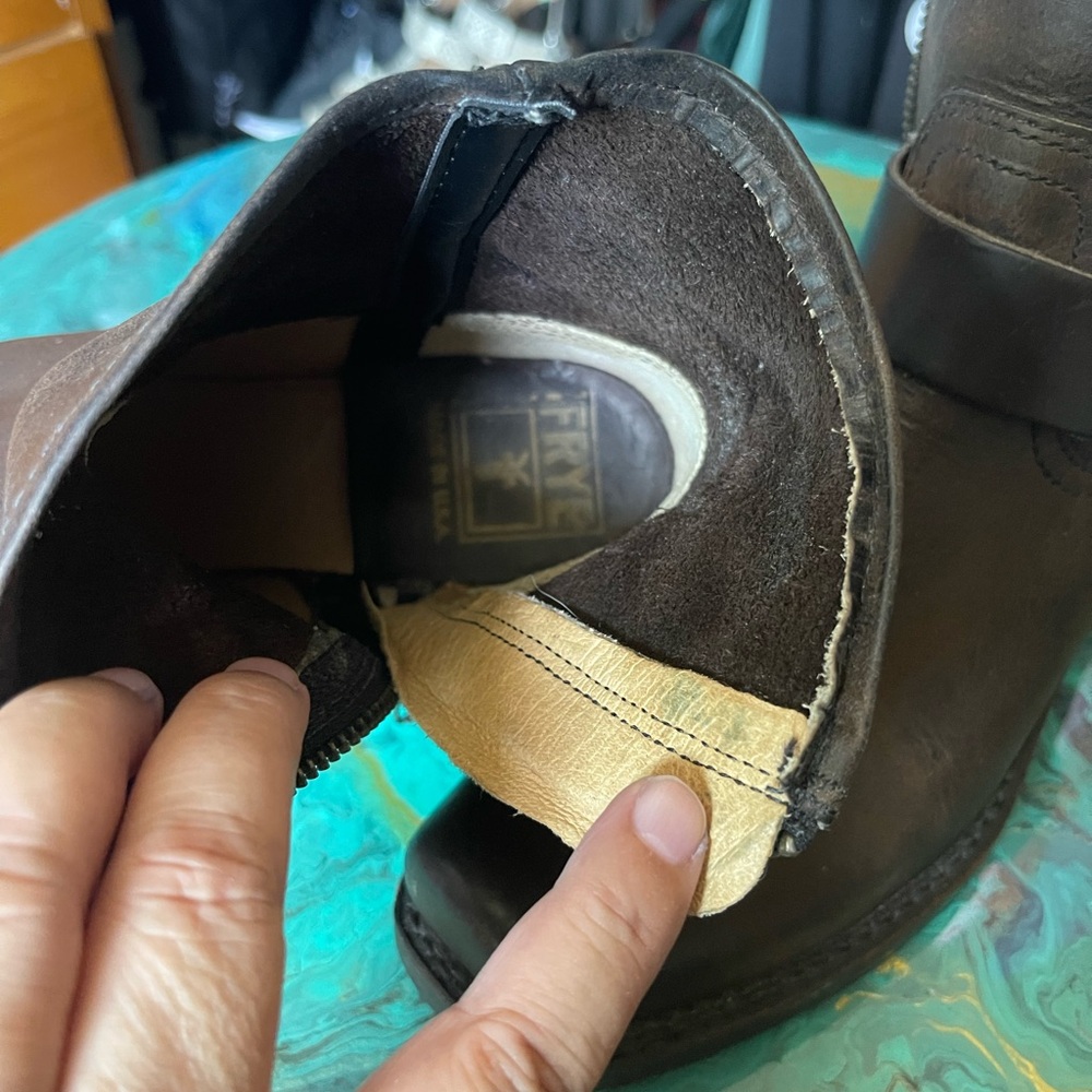 Brown Leather Ryder Ankle Boots - Picture 3 of 3
